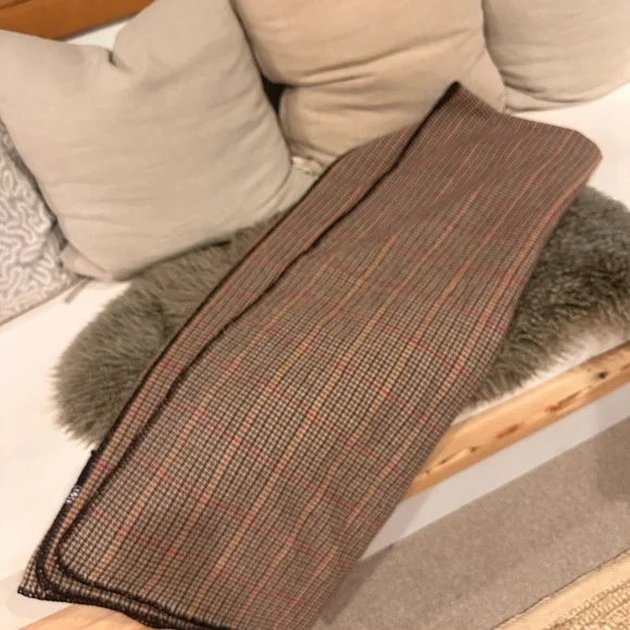Ralph Lauren Plaid Wool blanket - Picture 2 of 6